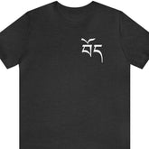 Tibet Flag Short Sleeve Tee - Subtle Blue M